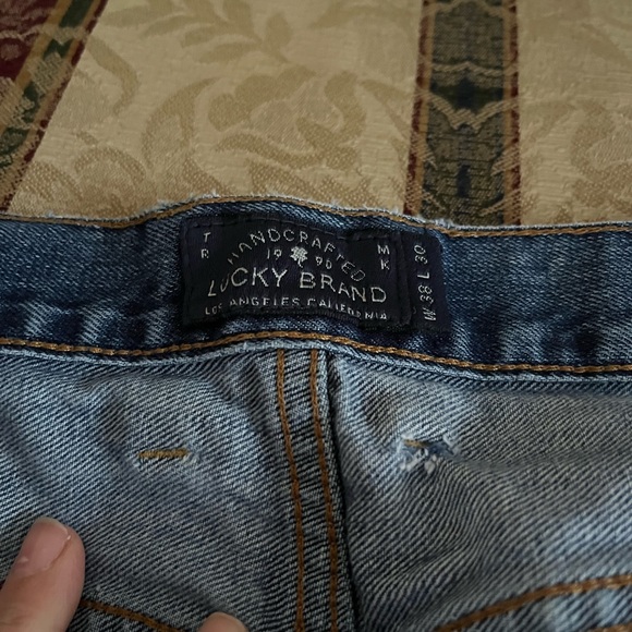 Mens lucky Brand 181 relaxed straight jeans - Picture 3 of 7